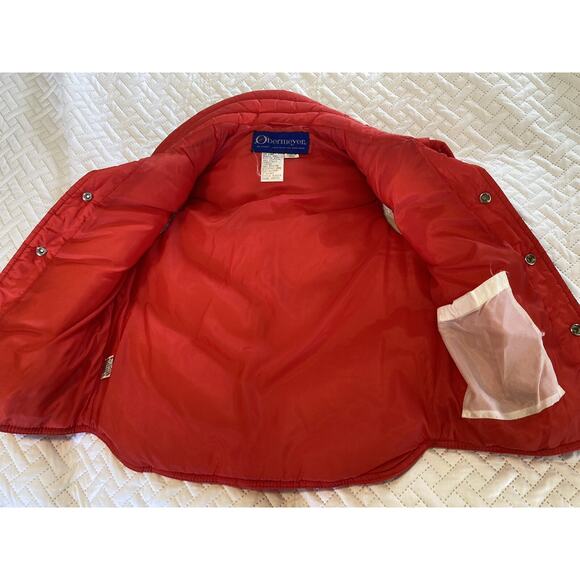 Obermeyer 80s Ski Vest–Blue/Red, Made in British Hong Kong (Juniors L, Vintage) - Picture 7 of 9